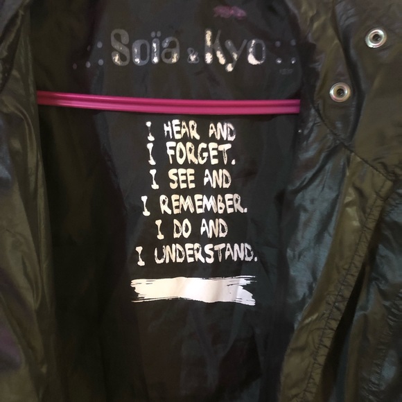 Soia & Kyo windbreaker jacket - Picture 3 of 5